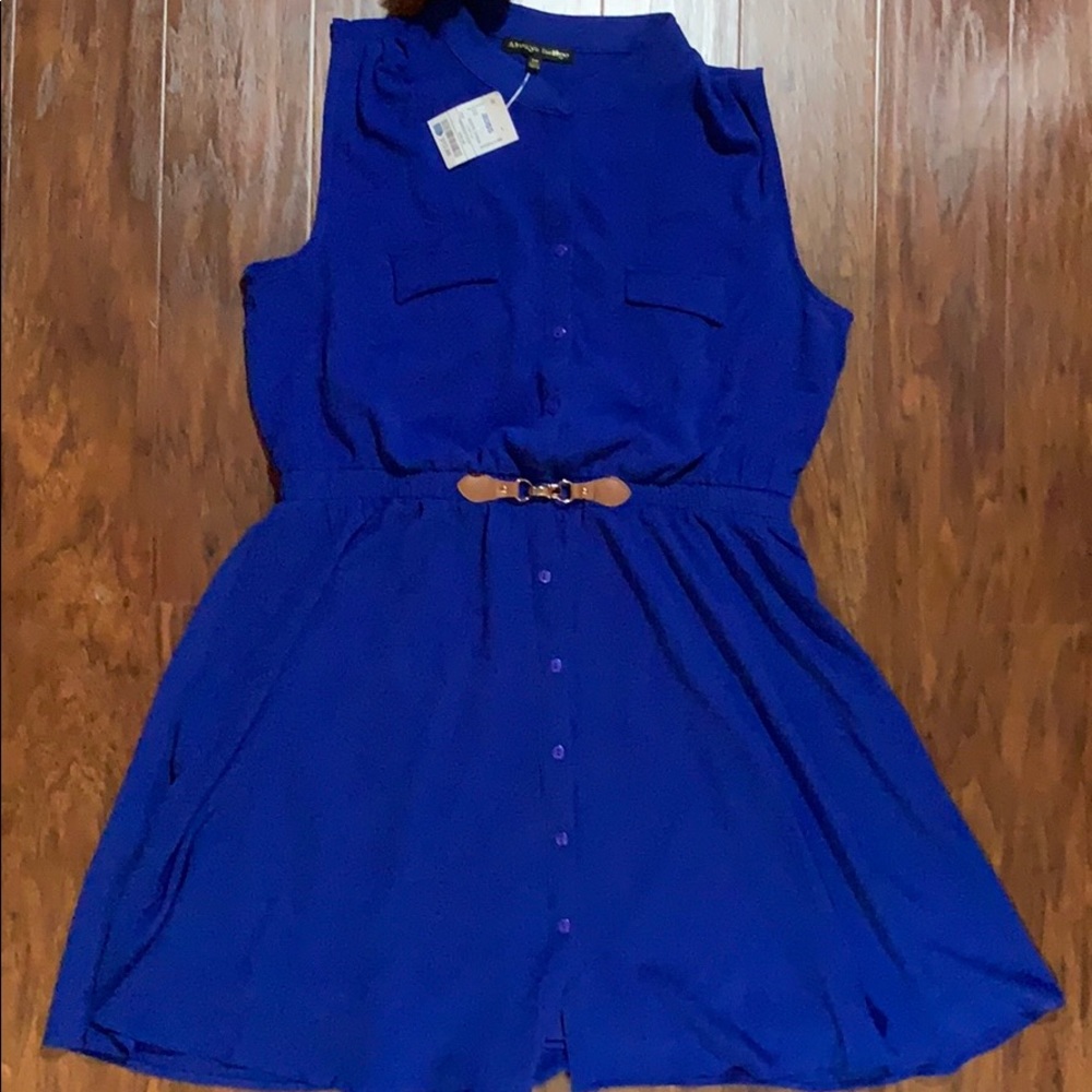 Cobalt blue dress